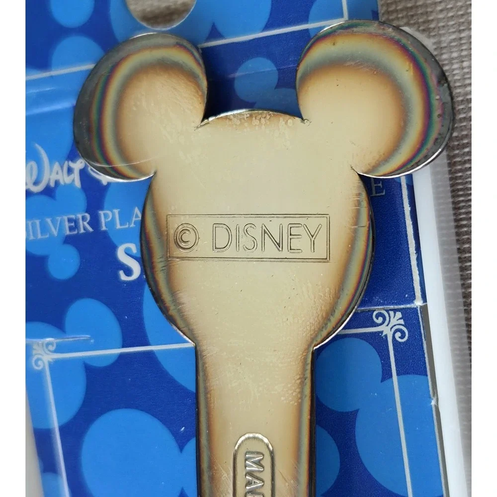 Walt Disney World Silver Plated Spoon 2002 Ears to You‎ Mickey Mouse Icon